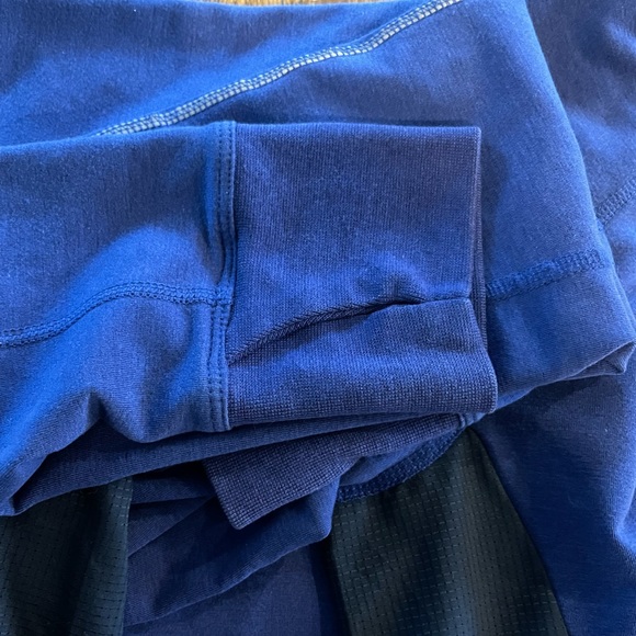 Nike Dri-Fit Running Womens Medium Blue Running Long Sleeve Shirt - Picture 5 of 5